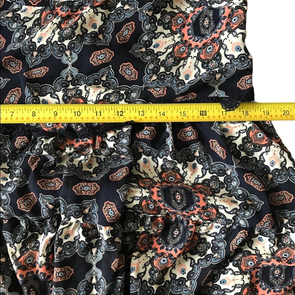 Taylor & Sage Tiered Fully Lined Dress Large - Picture 4 of 9